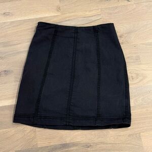 Free People Black Skirt